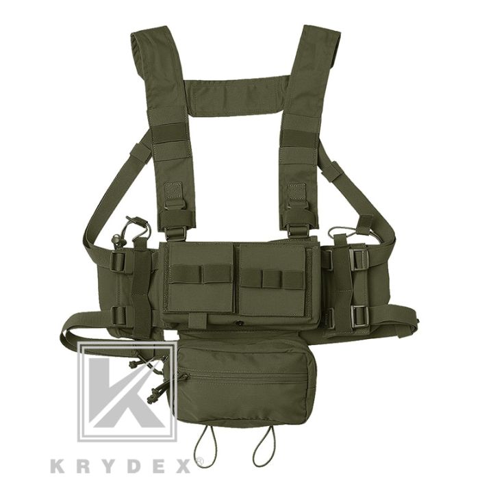 KRYDEX MK3 Tactical Classis Chest Rig For Spiritus Airsoft Hunting Mini ...
