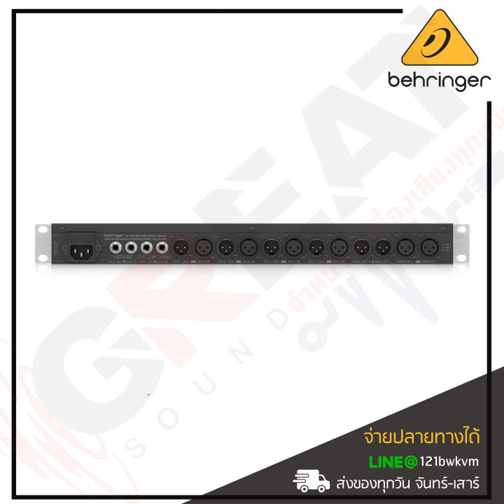 behringer-ultralink-pro-mx882-มิกเซอร์อนาล็อคแบบเข้าแร็ค-ultra-low-noise-8-in-2-out-line-mixer-and-2-in-8-out-line-splitter-6-mono-in-6-mono-out-2-main-inputs-and-2-outputs-balanced-inputs-amp-outputs