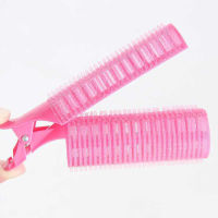 พลาสติก Bangs Curlers Self Adhesive Curling Roller Curling Tube Bangs Artifact สำหรับผู้หญิง