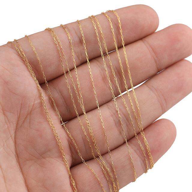 cw-2m-rose-gold-necklace-chain-0-25mm-thin-beading-cable-chains-jewelry-making-findings-supplies