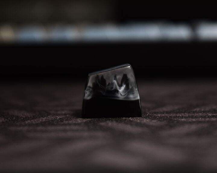 artisan-keycap-black-snow-mountain-งาน-handmade-งานฝีมือ-สวยงาม-พร้อมส่งในไทยครับ-ร้านจริงต้อง-babyshiw