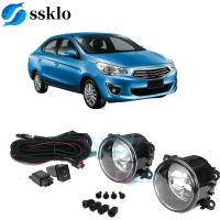 (Ssklo) Mitsubishi Mirage G4 2012- 2021ไฟตัดหมอก/ไฟตัดหมอก/Foglamp/Foglight Assembly (W/Mitsubishi Xpander 2018 2019 2020 2021)