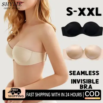 Push Up Invisible Bras For Women Seamless Square Cup Bra Bralette