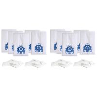 10X Replacement GN 3D Dust Bag for Miele Canister S2, S5, S8, Classic C1, Complete C2 and Complete C3 Vacuum Cleaner