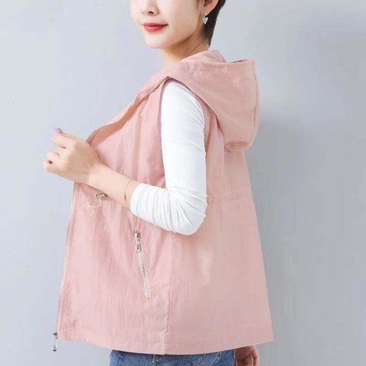 women-casual-hooded-vest-adjustable-waist-sleeveless-jacket-solid-plus-size-5xl-short-waistcoat-liner-lightweight-hood-chaleco