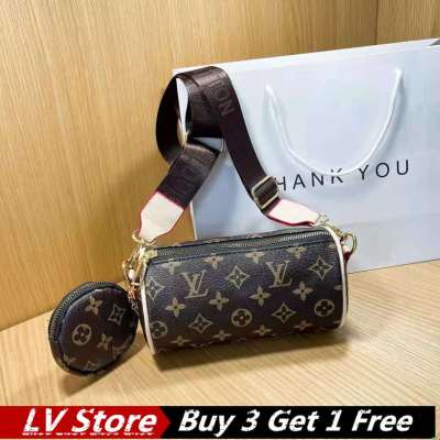 ใหม่เกาหลีแฟชั่น LV กระเป๋าสะพายกระเป๋าสำหรับผู้หญิงขาย Authentic โทรศัพท์กล่องเครื่องสำอางกระเป๋า Cross Body กระเป๋าสะพายไหล่กระเป๋าถือ LV ช้อปปิ้งกระเป๋า Satchel กระเป๋าใส่เหรียญกระเป๋า