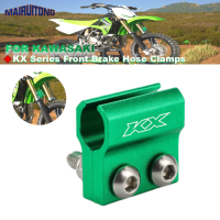 KX450คลัทช์สาย C Lamps ยึดสายเคเบิ้ลสำหรับคาวาซากิ KX250 KX450 KX100 KX85 KX 250 F ชิ้นส่วนรถจักรยานยนต์ด้านหน้าเบรกท่อหนีบ