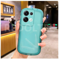 สำหรับ OPPO Reno 8 8 Pro 5G แคนดี้สีสันใบใหญ่ปกป้องเลนส์ตาซิลิโคนกันกระแทกเคสโทรศัพท์นิ่มโปร่งใส