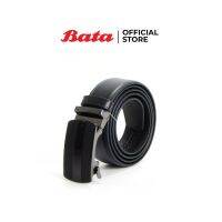 Bata เข็มขัดหนัง ผู้ชาย สำหรับนักธุรกิจ รุ่น Cruz สีดำ - 9946315 บริการเก็บเงินปลายทาง