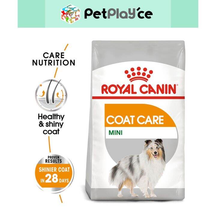 Royal Canin Mini Coat Care Canine Dog 1kg Dry CoatCare SPT Range