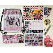 Combo đồ dùng học tập Blackpink  Balo dây rút+ 9 món