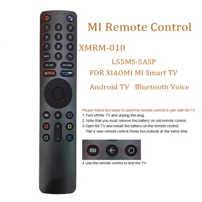 XMRM-010สำหรับ Xiaomi MI TV 4S 4A บลูทูธเสียงรีโมทคอนโทรลสมาร์ททีวี Android L65M5-5ASP เปลี่ยน Fernbedienung