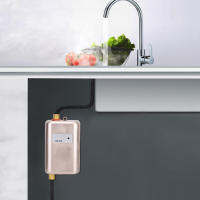 Gold Home Kitchen เครื่องทำน้ำร้อนเย็นมินิทันทีพร้อมไฟแสดงสถานะ