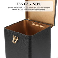 Leetshop Tea Tin Canister Loose Tea Storage Jar Portable Tea Container Tinplate Canister