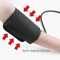 Manset Lengan Tonometer อัตโนมัติสำหรับวัดความดัน Sphygmomanometer ความดันโลหิตเมตรสายรัดแขนปลอกมาตรความตึงความดันท่อ