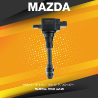 Ignition coil ( ประกัน 1 เดือน ) คอยล์จุดระเบิด MAZDA 3 / G1 G2 / 1.8 &amp; 2.0 ตรงรุ่น - SCMZ-503 - SURES MADE IN JAPAN - คอยล์หัวเทียน มาสด้า สาม MAZDA3