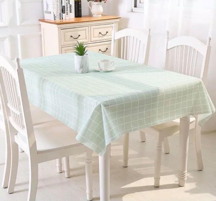 ผ้าปูโต๊ะ-ผ้าคลุมโต๊ะ-กันน้ำ-กันเปื้อน-สวยๆ-โมเดล-เก๋ๆ