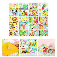 20pcs Creative Toddler 3D Eva ers DIY Art Craft สติ๊กเกอร์ Eva สำหรับเด็ก (แบบสุ่ม)