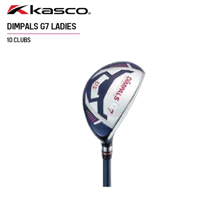 ผ่อน-0-kasco-dimpals-g7-ladies-golf-club-fullset-ชุดเซ็ทไม้กอล์ฟผู้หญิง-ครบเซ็ท-แถมถุงกอล์ฟ-10clubs-free-caddy-bag