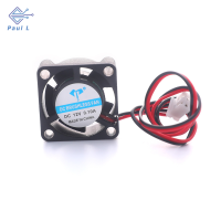 【Paul L】 12V 25mm MINI Cooling Fan 2510 25x25x10mm 2-PIN DC Small Micro Cooler 2-PACK