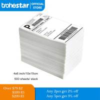 4X6in Thermal Shipping Labels Shipping Label Paper Rolls For Thermal Printer Compatible With Zebra Sticker Printer 500Page Lable