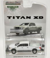 GreenLight 1:64 2018 Nissan Titan XD Pro-4X Alloy Metal Diecast Cars Model Toy Vehicles For Children Boy Toys gift