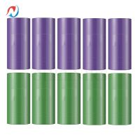 Sheenirs 10pcs Empty Deodorant Containers Refillable Plastic Twist-Up Bottle for Natural Crystal Deodorant Stick Tube Cosmetics