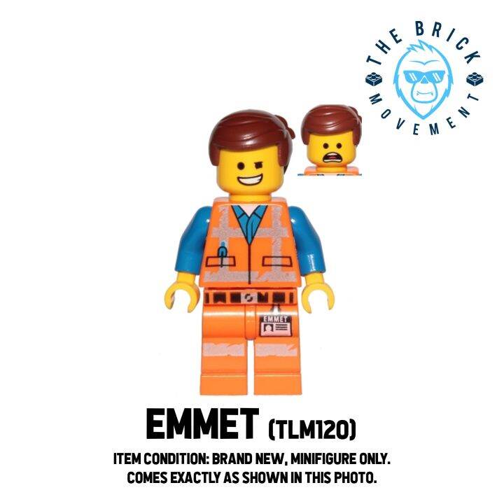 Lego movie 2 emmet hot sale minifigure