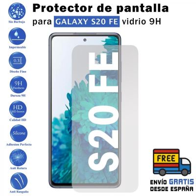 【สินค้าใหม่】โทรศัพท์มือถือปกป้องหน้าจอสำหรับ S20 Samsung Galaxy FE กระจกเทมเปอร์9ชั่วโมง