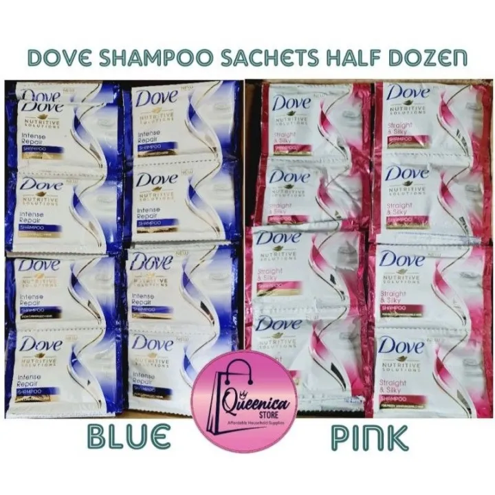 Dove Dove Shampoo Sachet 6sachets (Pink or Blue) | Lazada PH
