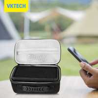 [Vktech] ลำโพงพกพาเคสพกพา Kotak Penyimpanan Kabel ชาร์จกันน้ำกระเป๋าถือกระเป๋าตาข่ายกล่องป้องกันลำโพงสำหรับมาร์แชลมิดเดิลตัน