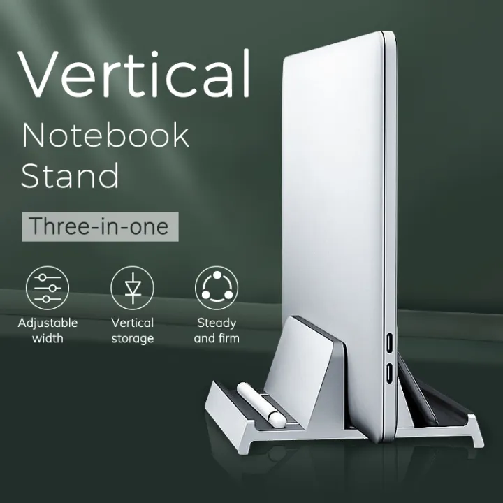 【Malay Spot】Vertical Notebook Stand Adjustable Desktop Notebook Base
