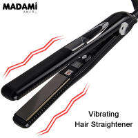 Titanium Flat Iron Vite Massage Keratin 470 ℉ เตารีดยืดผมที่หนีบผมตรง Curler Fast Viting Salon เครื่องมือจัดแต่งทรงผม