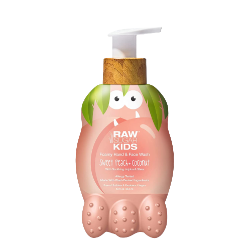 พร้อมส่ง-raw-sugar-โฟมล้างหน้าสำหรับเด็ก-kids-foamy-hand-face-wash-12-oz-ราคา-450-บาท