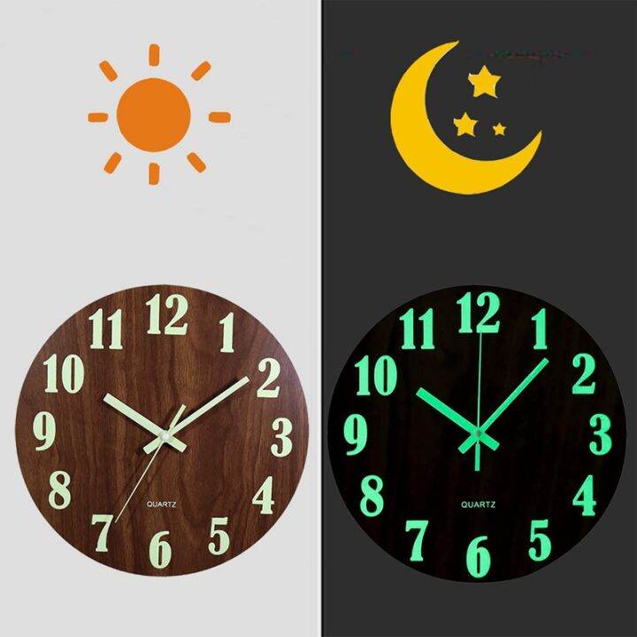 luminous-wall-clock-12-inch-wooden-silent-non-ticking-kitchen-wall-clocks-for-indoor-outdoor-living-room