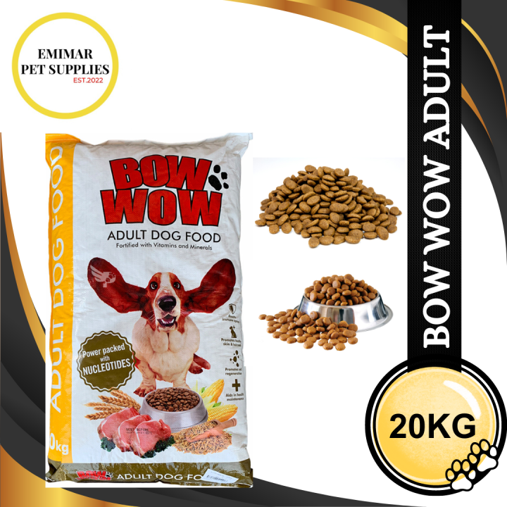 BOW WOW DOG FOOD ADULT REPACKED 1KG Lazada PH