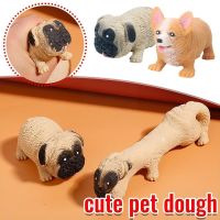 Children Funny Pinch Corgi Decompression Toy Cartoon Toys Relieve Animals Squishy Dog Adults Stress Fidgets Dachshund Kids D0R7