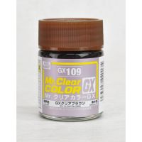 สีมิสเตอร์ฮอบบี้ Mr.CLEAR COLOR GX109 CLEAR BROWN 18ml