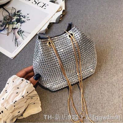 hot【DT】▬✻◑  Ladies Rhinestone Crossbody Evening Clutches Storage Totes Shoulder Chain Handbag