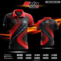 （all in stock）  MOTOSHIRT เสื้อโปโล HONDA HON-A05-20