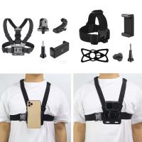 Hot Selling 5 In 1 Chest Strap Mount Belt For Gopro 9 10 11 Action Camera Harness For Insta360 Accessories