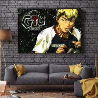 Sumanssa Great Teacher Onizuka อะนิเมะโปสเตอร์ผ้าใบ Wall Art ตกแต่งสำหรับหอพัก,ห้องนั่งเล่น,และห้องนอน Home Decor ภาพวาด