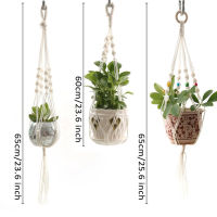 3PCS Plant Hangers with 6 Hooks Hanging Plant Holder Indoor Outdoor Hanging Planter Bracket Flower Pots for Boho Home Decor