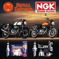 หัวเทียนเข็ม NGK Iridium IX และ Moto DX สำหรับ Royal Enfield 650