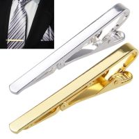 Men Metal Silver Gold Simple Necktie Tie Bar Clasp Clip Clamp Pin Men Stainless Steel For Business Ma Necktie Tie Clasps Ties