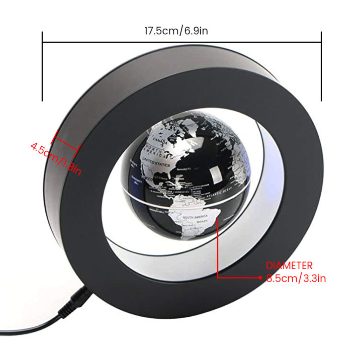 ลอยแม่เหล็กลอยลูกโลกแปลกบอลแสง-led-แผนที่โลกอิเล็กทรอนิกส์ต้านแรงโน้มถ่วงโคมไฟตกแต่งบ้านสร้างสรรค์เด็กของขวัญ