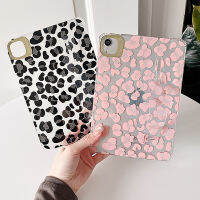 Casing Tablet ลายอะคริลิคเสือดาวสำหรับ iPad Mini 6 8.3 2021เคสใสแบบบางพิเศษพร้อมที่วางไอแพดยืดหยุ่น iPad Mini 6ฝาหลัง tcubjb