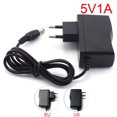 【100%-New】 5V 1A 2A 3A อะแดปเตอร์จ่ายไฟ AC ถึง DC 100-240V EU ปลั๊กสำหรับกล้องวงจรปิด LED Strip โคมไฟอะแดปเตอร์ชาร์จ