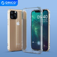 ORICO TPU เคสโทรศัพท์สำหรับ iPhone 11คลุมทั้งหมดกันกระแทกโปร่งใสซิลิโคนฝาครอบเคสสำหรับ iPhone 7 8 Plus