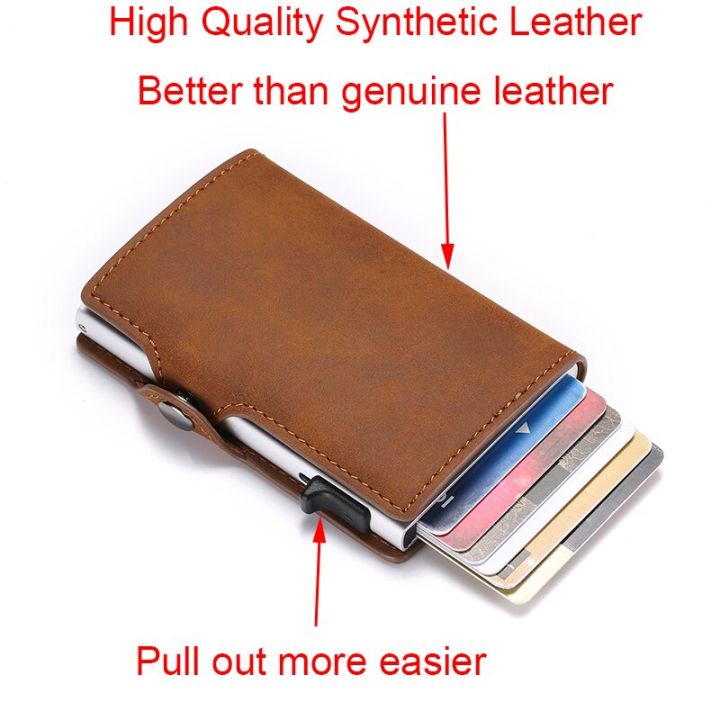 carbon-fiber-rfid-credit-card-holder-men-wallets-leather-business-credit-bank-cardholder-case-tarjetero-hombre-id-badge-holder-card-holders